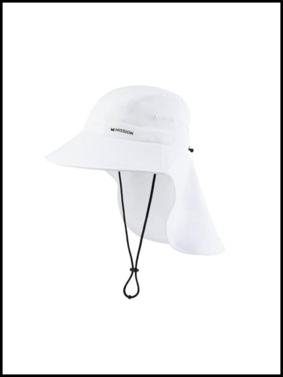 Cooling Sun Defender Hat UPF 50 UV Protection Wide Brim Unisex Outdoor Hiking